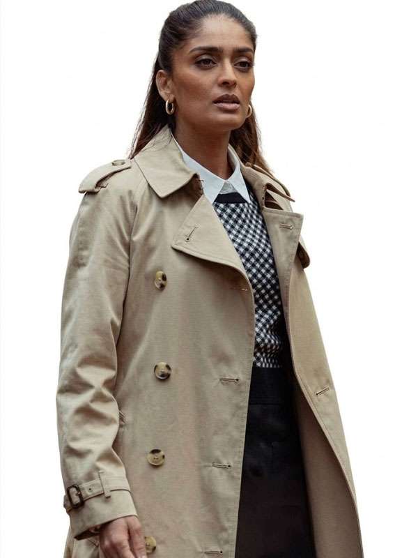 MobLand Seraphina Harrigan Trench Coat