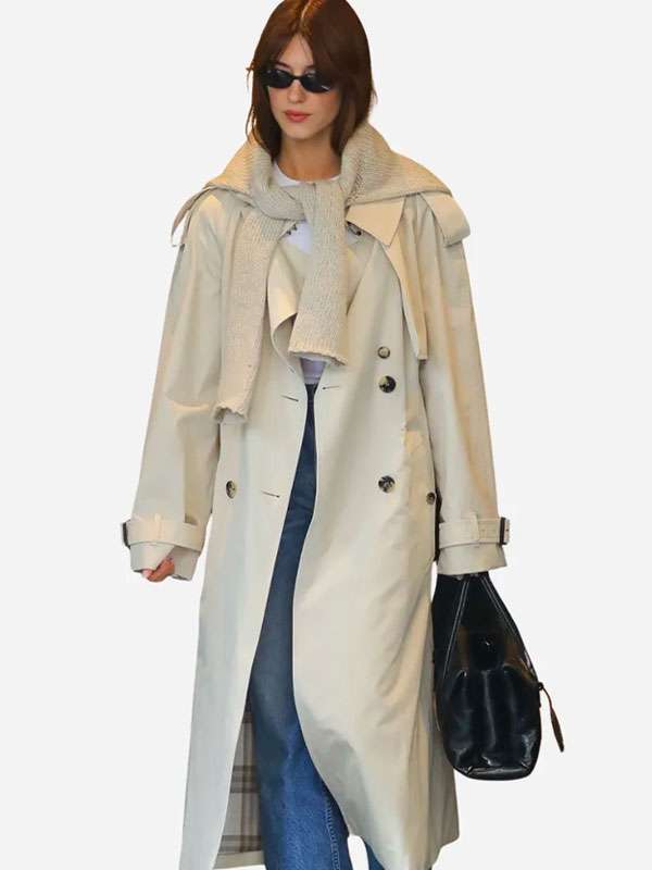 Daisy Edgar-Jones NYC 2026 Trench Coat
