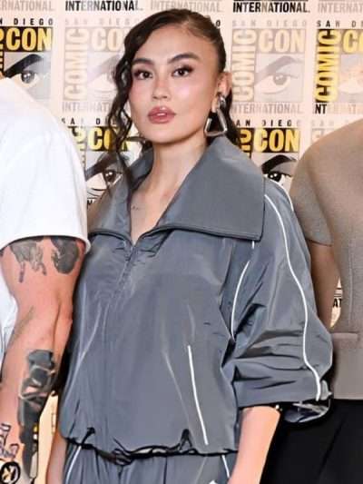 Neagley Movie Event 2026 Agnez Mo Grey Track Jacket