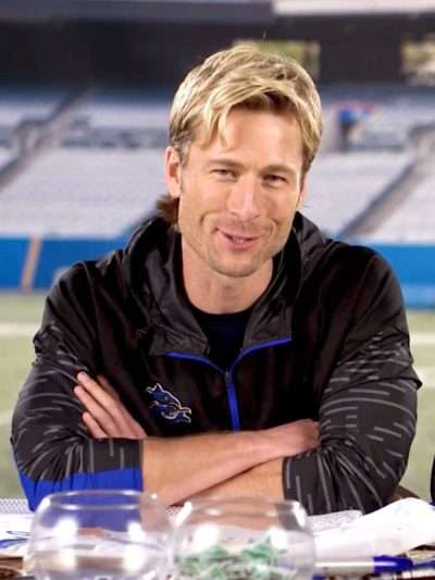 Russ Holliday Chad Powers 2026 Black Track Jacket
