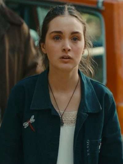 Sarah Reid Last Seen S01 Black Cotton Jacket