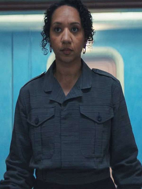 Camille Sims Silo S03 Grey Cropped Jacket