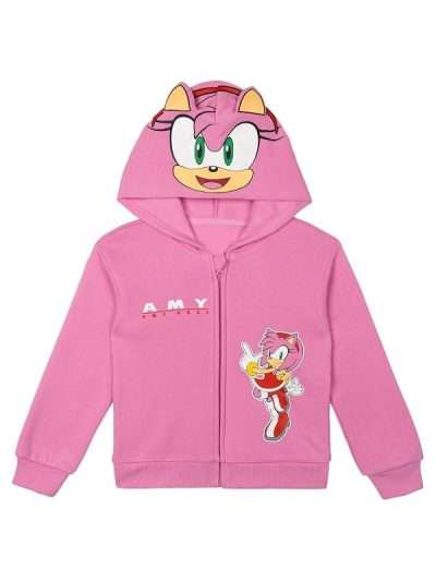 Amy Rose Pink Cosplay Hoodie