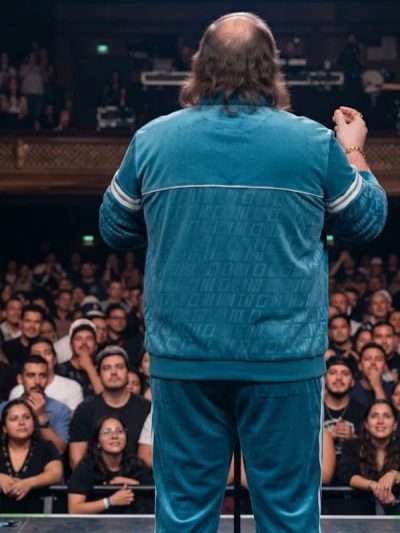 Stavros Halkias Blue Velour Tracksuit