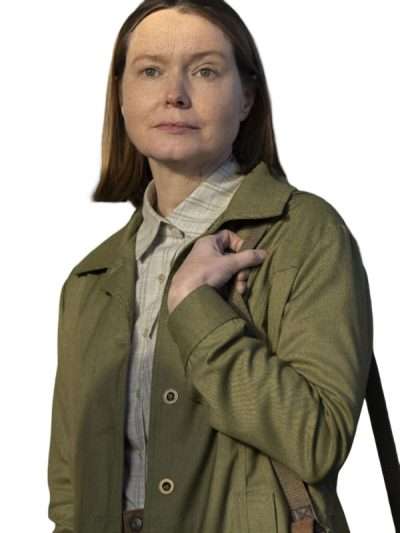 Carrie S01 Margaret White Green Jacket