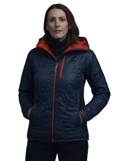 Vigil S03 Amy Silva Blue Quilted Jacket