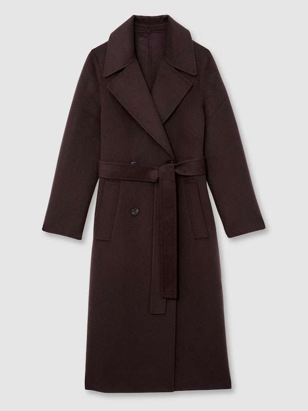 TV Series Vigil S03 Amy Silva Brown Wool Coat