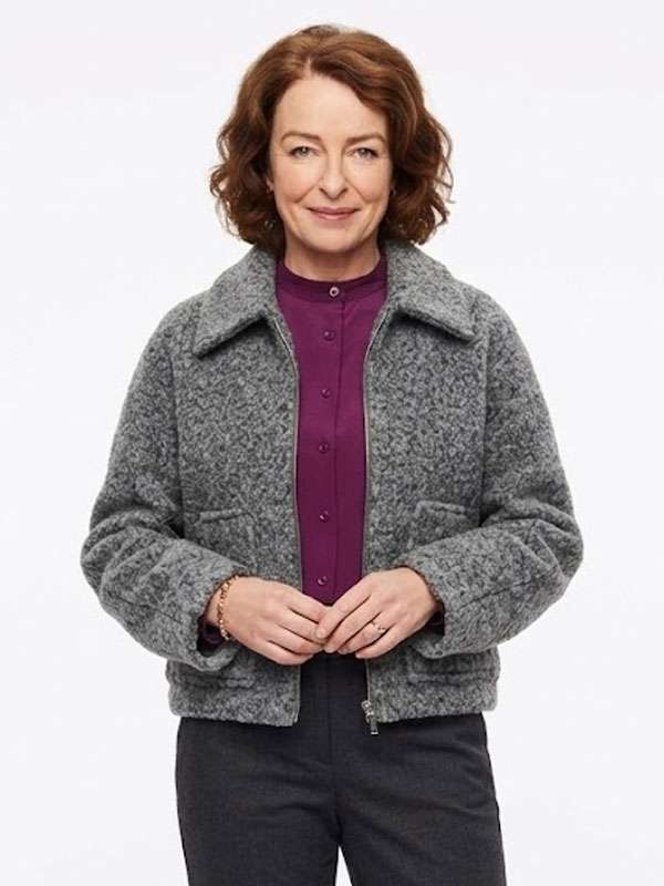 The Blame Ava Crane Grey Wool Jacket