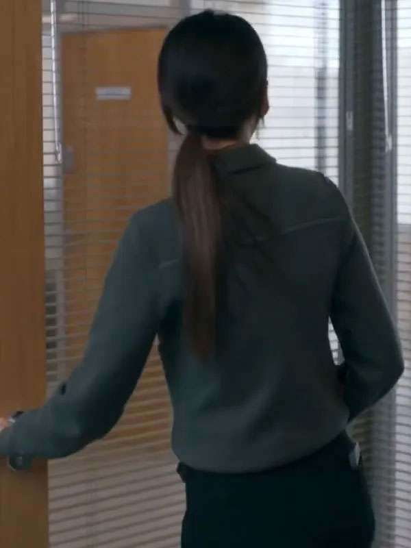 The Blame 2026 DI Emma Crane Green Jacket