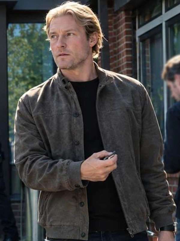 TV Series The Gentlemen S02 Harry Goodwins Grey Suede Jacket