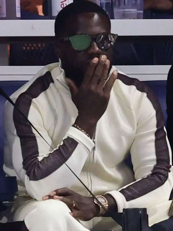 US Open 2026 Tennis Championships Kevin Hart Cream Track Jacket