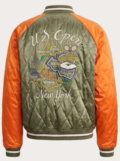 US Open 2026 Souvenir Quilted Bomber Jacket