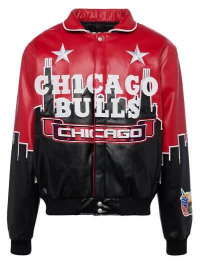 Usher R&B Tour Chicago Bulls Leather Jacket