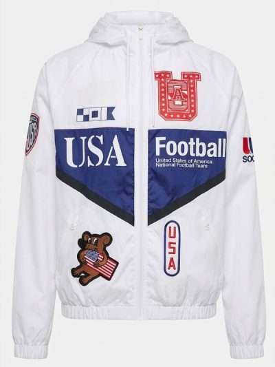 USA National Team White Anthem Jacket