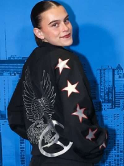 WNBA Gabriela Jaquez 2026 Black Track Jacket