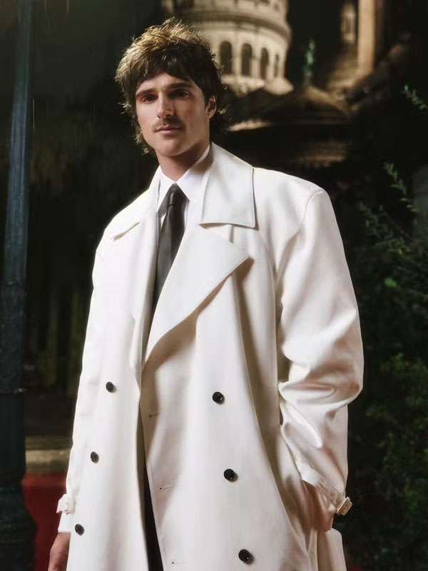 Jacob Elordi Wuthering Heights 2026 White Coat