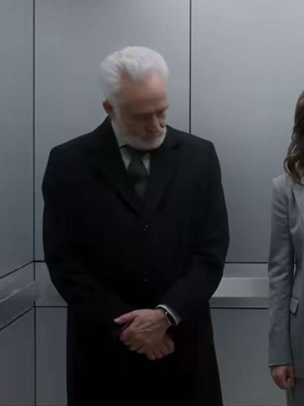 Bradley Whitford The Diplomat S04 Wool Coat