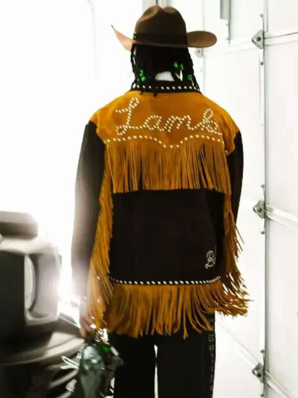 Dallas Cowboys CeeDee Lamb 2026 Fringe Leather Jacket