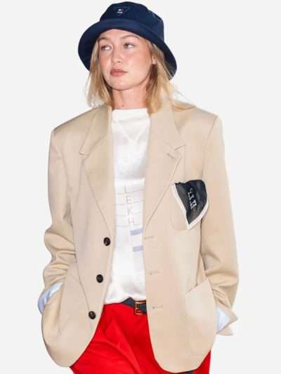 Gigi Hadid NYFW 2026 Blazer