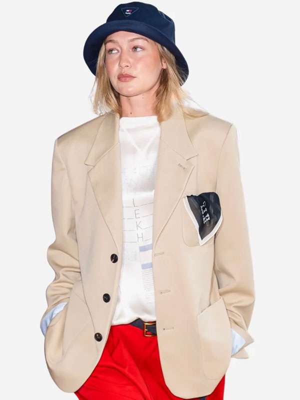 Gigi Hadid NYFW 2026 Blazer