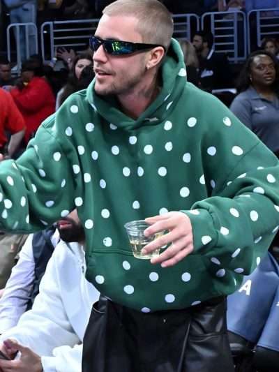 Justin Bieber 2026 Polka Dot Hoodie
