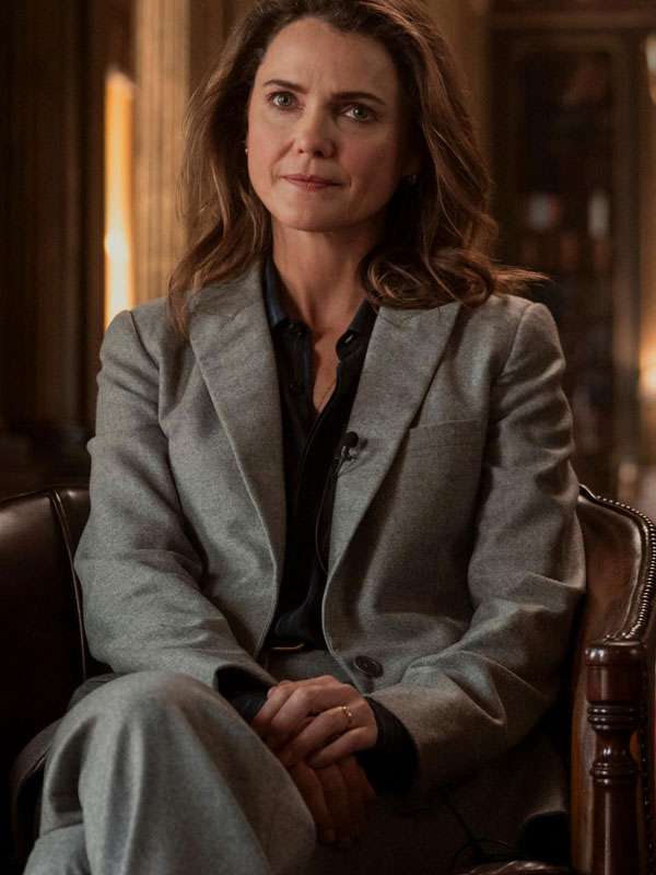 The Diplomat S04 Kate Wyler Grey Blazer