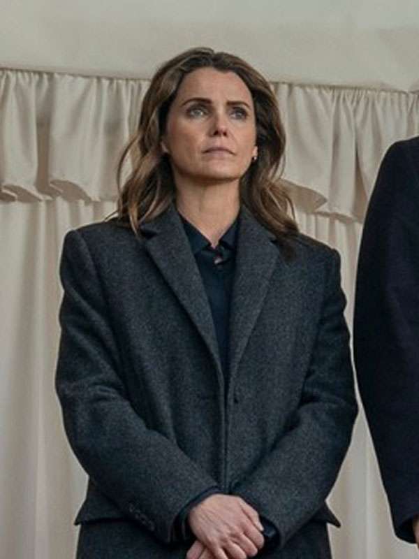 Kate Wyler The Diplomat 2026 Grey Coat