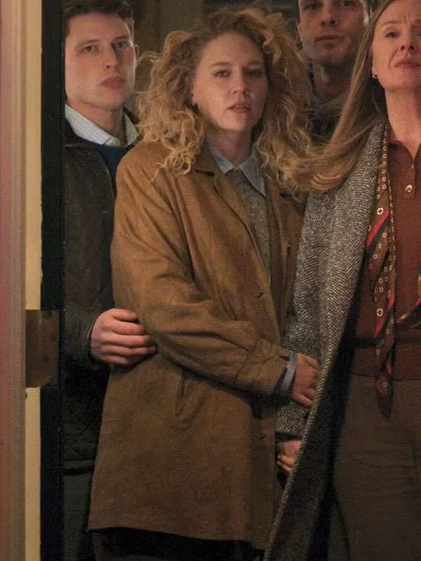 Line of Fire Clare Hollingsworth Suede Leather Jacket