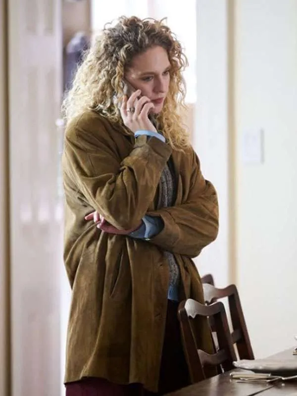 Line of Fire Clare Hollingsworth Suede Leather Jacket