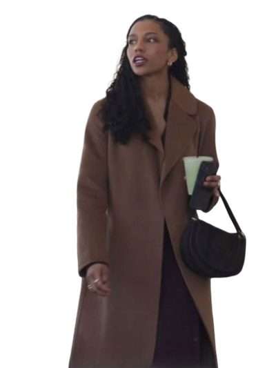 Line of Fire Savannah Lee Smith Brown Coat