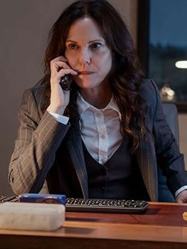 Mary Louise Parker The Institute Grey Suit