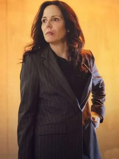 Mary Louise Parker The Institute Pinstripe Suit