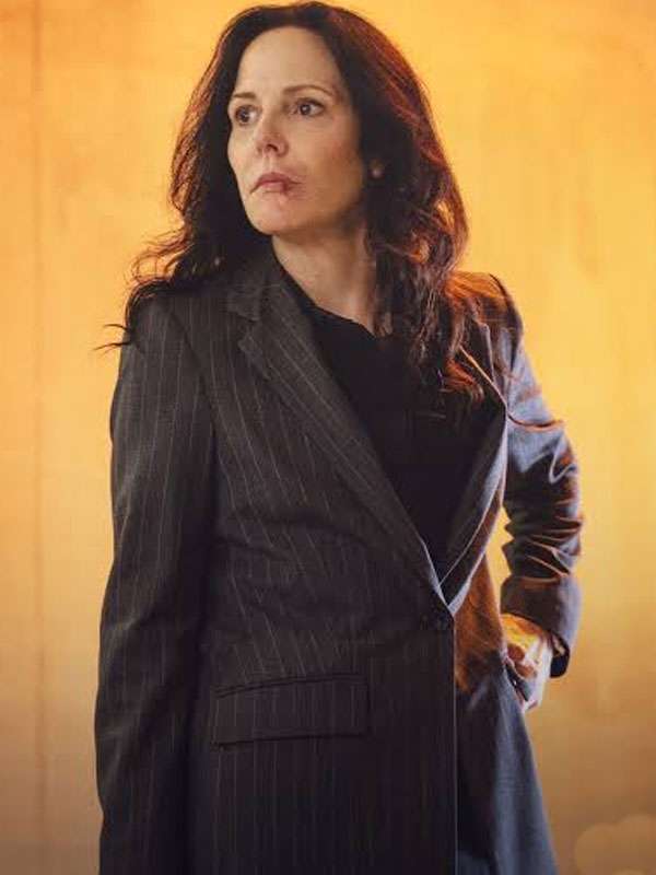 Mary Louise Parker The Institute Pinstripe Suit