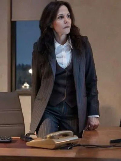The Institute Mary Louise Parker Pinstripe Suit