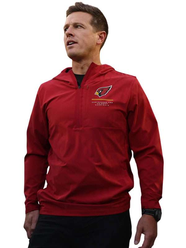Cardinals Preseason 2026 Mike LaFleur Red Jacket