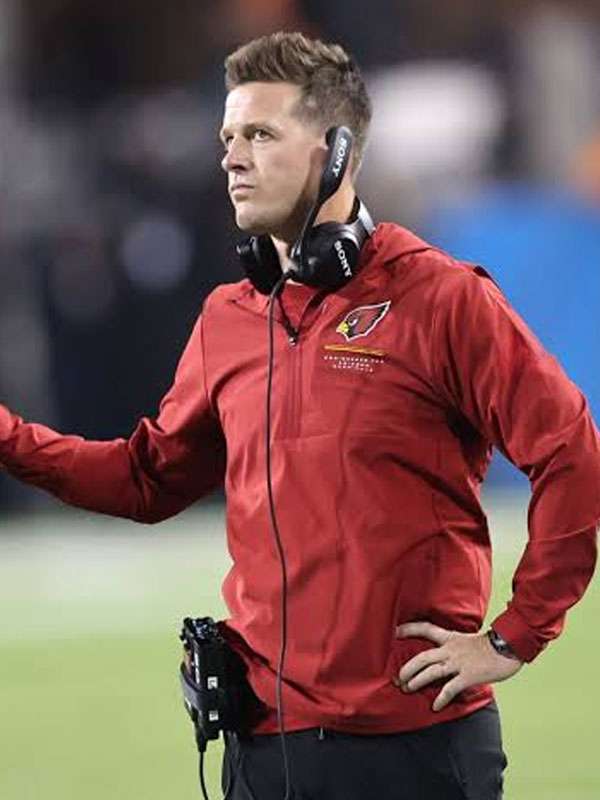 Mike LaFleur Cardinals Preseason 2026 Red Jacket