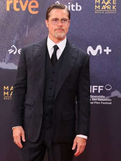 San Sebastián Heart of the Beast Brad Pitt Black Suit