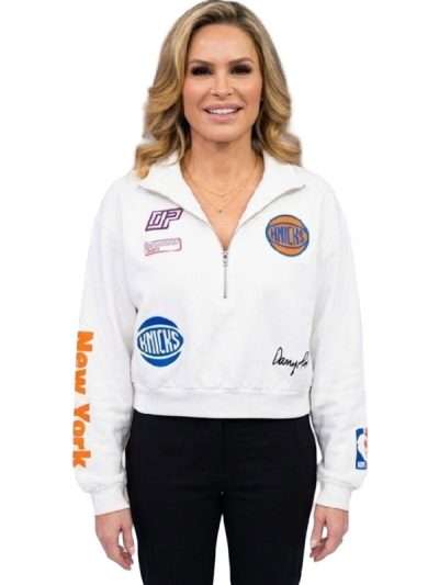 The View Sara Haines NY Knicks Sweatshirt