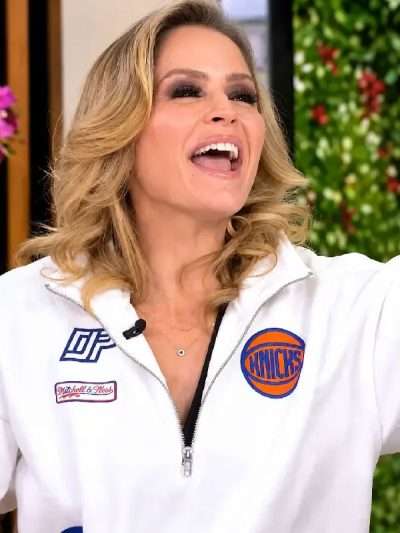 Sara Haines The View 2026 NY Knicks Pullover Sweatshirt