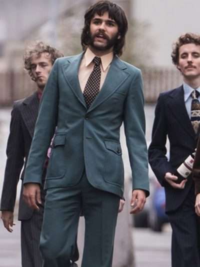 Trespasses Gerry Harkin Teal Blue Suit