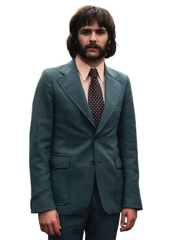 TV Series Trespasses 2026 Gerry Harkin Teal Blue Suit