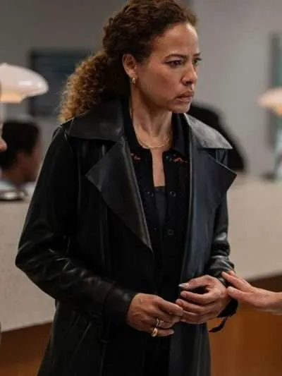 Yellowjackets S03 Taissa Black Leather Coat