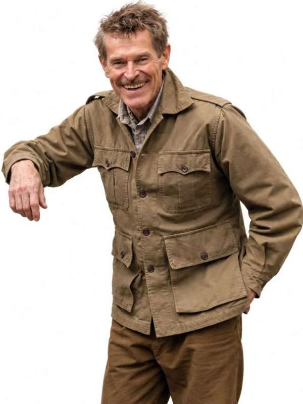 Tenzing 2026 Willem Dafoe Brown Cotton Jacket