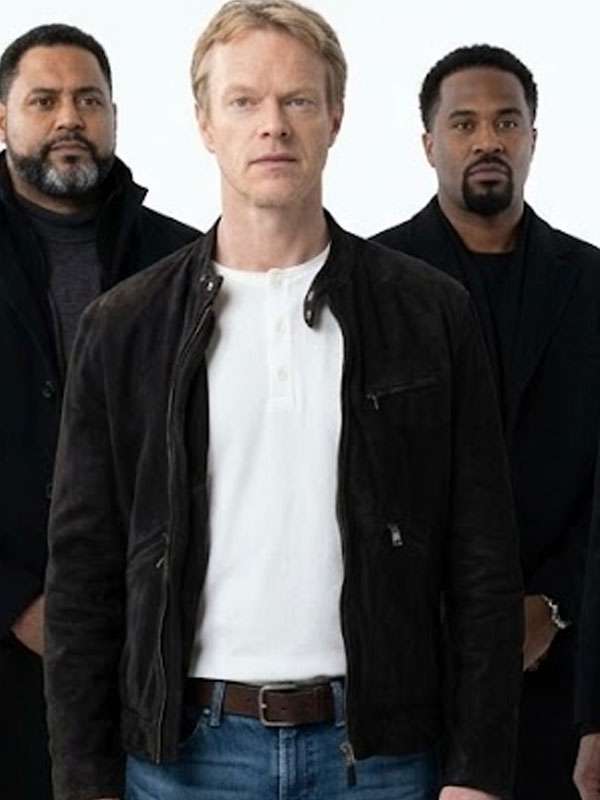 The Institute S02 Nolan Reeves Black Suede Jacket