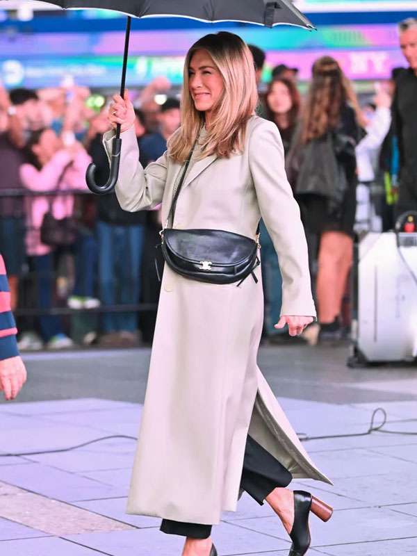 The Morning Show NYC 2026 Jennifer Aniston Coat