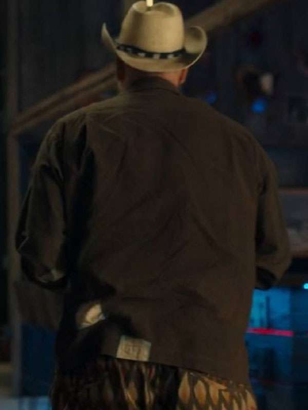Woody Harrelson Brothers 2026 Brown Lunar Shirt